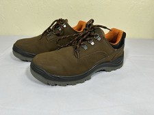 Hytest Brown Safety Footwear Knox Shoes Mens Size 5.5 W