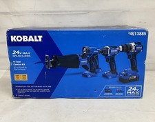 Kobalt 24V 4-Tool Combo Kit Model: 4913885 (CMP125958)