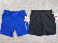 Champion Boys Youth Small 8 Signature Fleece Pull on Shorts Lot of 2