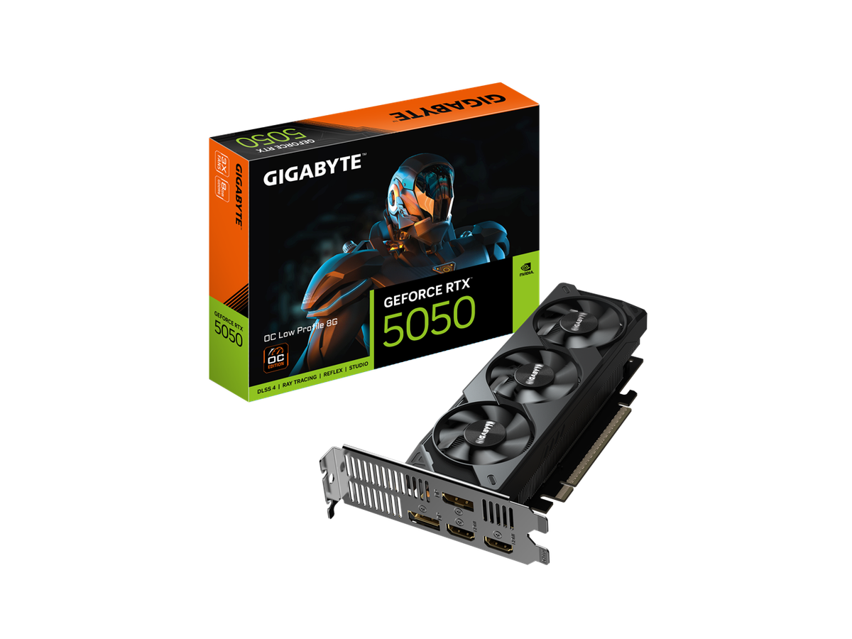 Gigabyte GeForce RTX 5050 OC Low Profile 8G GV-N5050OC-8GL GDDR6