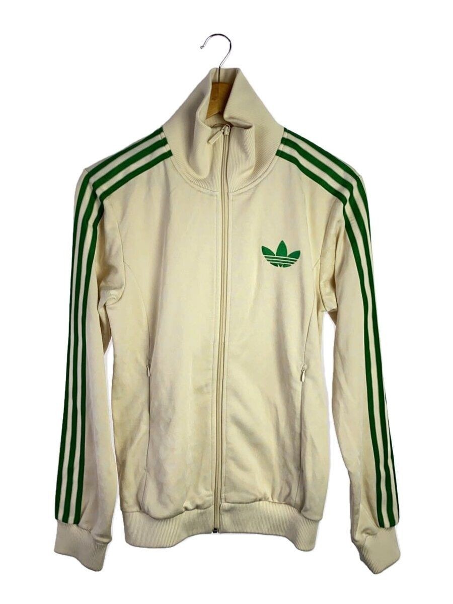 adidas◆ADICOLOR 70S MONOGRAM TRACK TOP/トラックジャケット/ジャージ/XXL/IP6981 adidas Others ADICOLOR 70S MONOGRAM TRACK TOP XS Cream TOTAL