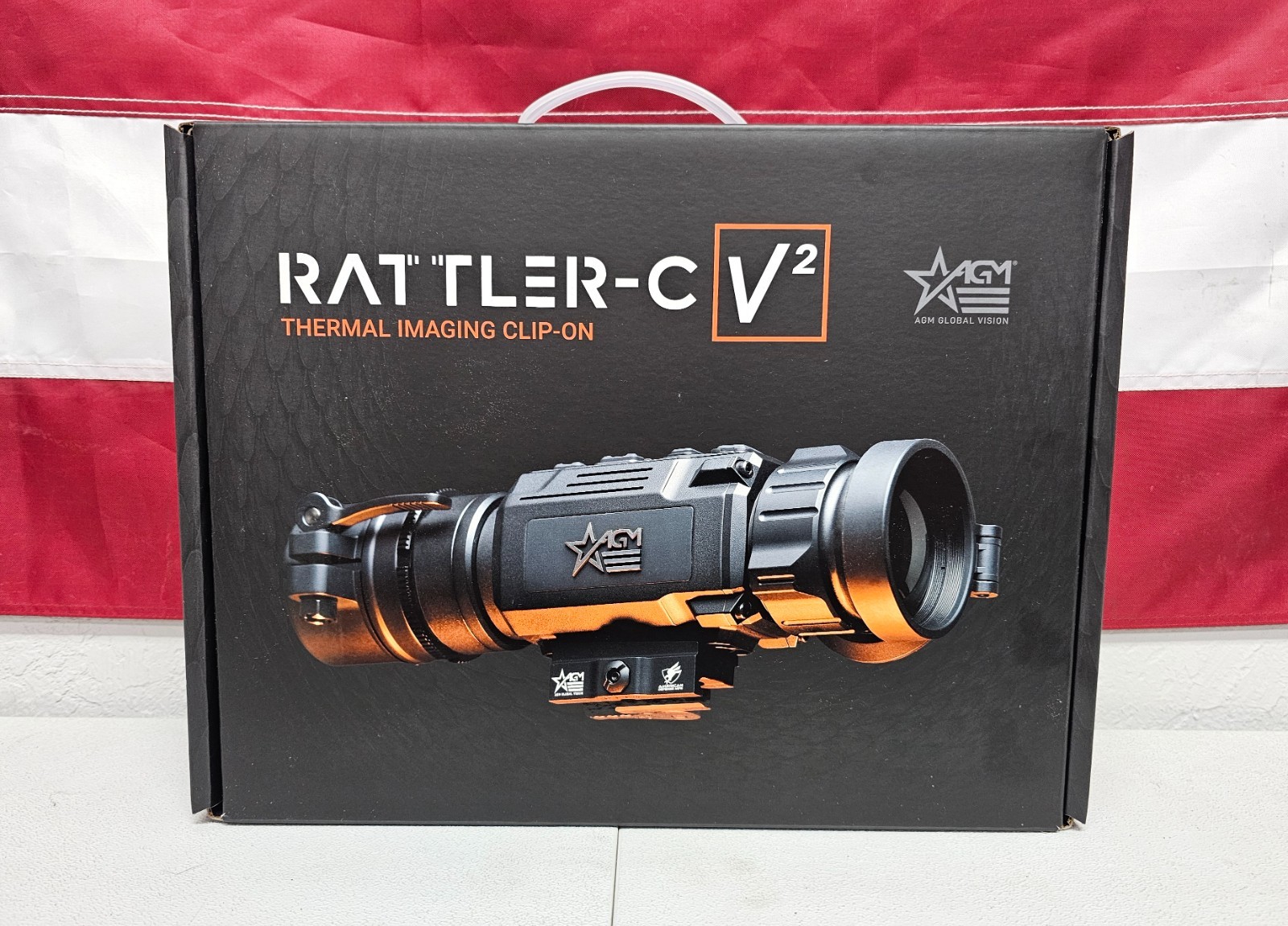 AGM Rattler-C V2 19-256 50Hz 19mm Thermal Imaging Clip On - 314208560103R921