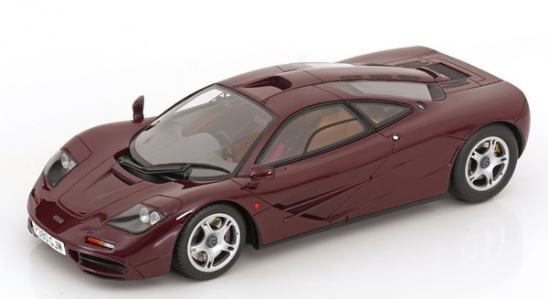 1:18 Gt Spirit Mclaren F1 Road Car 1992 Darkred-image