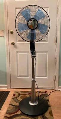Rowenta VU5670 Turbo Silence Extreme 16'' Oscillating Stand Fan 5 Speed + Remote