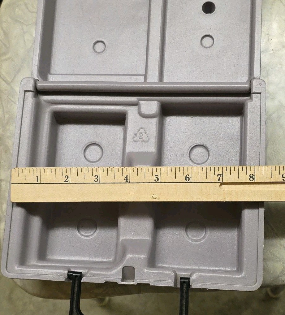 Nintendo GameBoy Gray Hard Shell Case NUBY- Empty