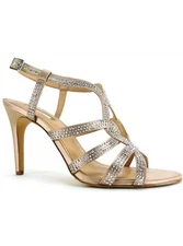 INC International Concepts Women's Randiff Bling Sandals Bisque Dance Size 6