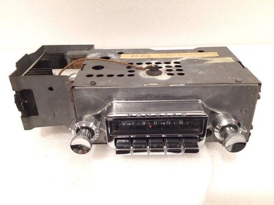 1959-1960 PONTIAC Catalina, Star Chief, Bonneville Super Deluxe AM PB radio 12V