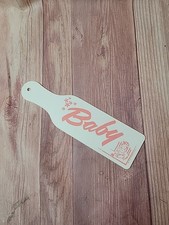 Vintage Baby Keepsake Paddle 1972 By John P. Sica