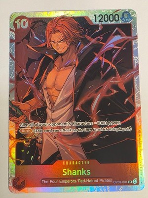 Shanks (004) OP09-004 Emperors in the New World Foil NM