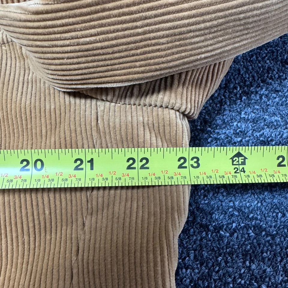 Chaqueta Abrigo Parka Cortefiel Pana Vintage Años 70 Para Hombre - Talla 40 Marrón Foto 3 de 4