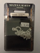 Warhammer 40k - Capitán Catachan - Puño de Poder - Metal Fuera de Uso - ¡Nuevo Blister!