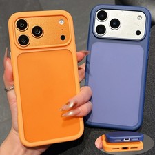 For iPhone 17/16/15/14/13/12 Pro Max Case Shockproof Soft TPU Edge Matte Cover