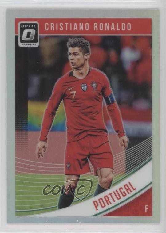 2018-19 Panini Donruss Optic Holo Prizm Cristiano Ronaldo #158 sg0