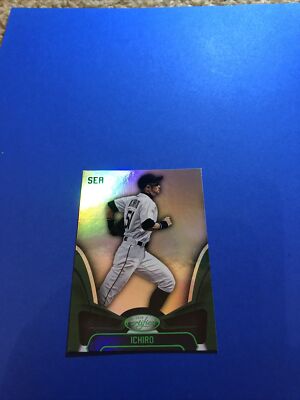 りーちろー　9 2019 Certified Chronicles Green Ichiro #9 Mariners NM | eBay
