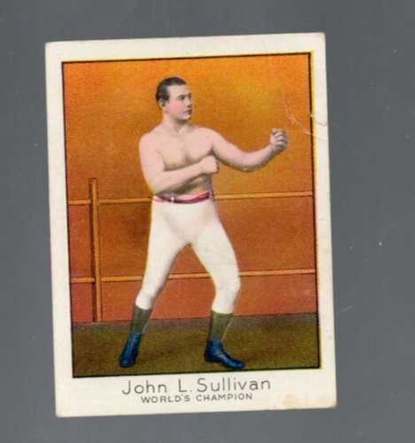 1910 T 220 Mecca Boxing Champions John L. Sullivan