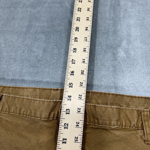 Dickies Pantalone Uomo 44x32 Marrone Dritto Carpentiere Tela Abbigliamento da Lavoro Logo Outdoor - Foto 4 di 8