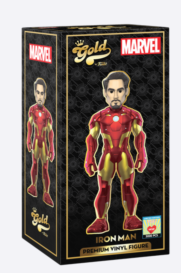 ファンコ ゴールド 18インチ マーベル アイアンマン pop フィギュア Funko Marvel Gold 18
