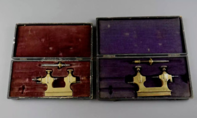 Watchmakers Pivoting Tool Lathe Jacot watch tool Incomplete boxed 2x sets