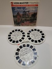 View Master A988, Busch Gardens, Tampa Florida, GAF, Version A, 3 Reel Set