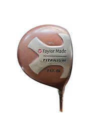 Taylormade Titanium 10.5 Degree RH Driver Stiff Flex Bubble Shaft R-80 Plus