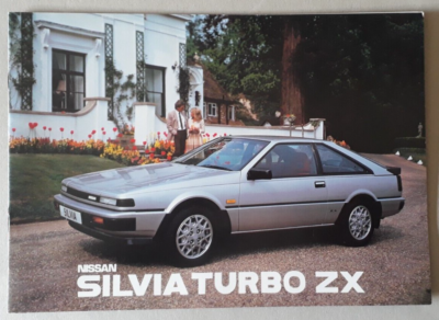 Nissan Silvia ZX & ZX Turbo Brochure 1986 | eBay UK