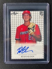 2023 Leaf Perfect Game Ryan Sloan Black Autograph #1/1 Mariners!!!