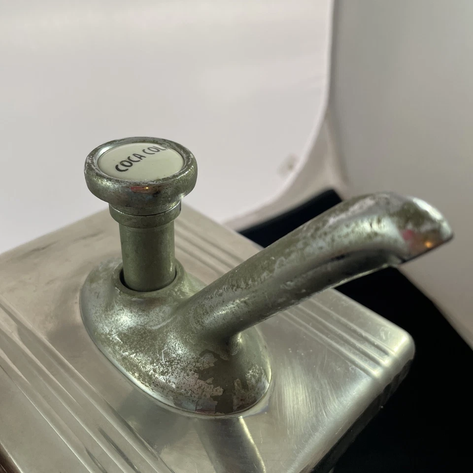 Vintage Soda Fountain Pump Syrup Dispenser Coca Cola Coke Stainless - Image 3 of 4