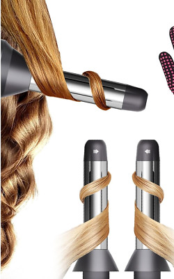 2 Pcs Nekuma Self Curling Attachment For Dyson Supersonic Hairdryer 1.2  Dia