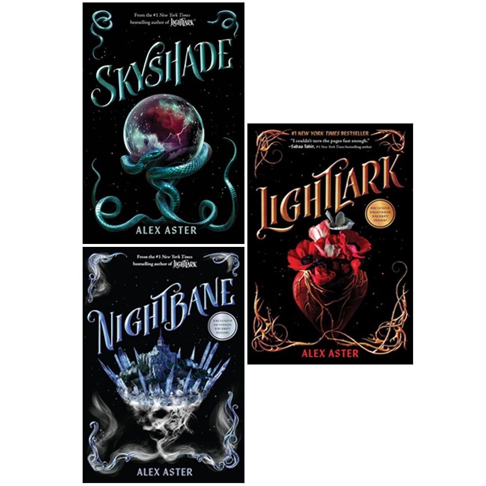 Lightlark Series 3 Books Collection Set by Sky Shade,Alex Aster Lightlark