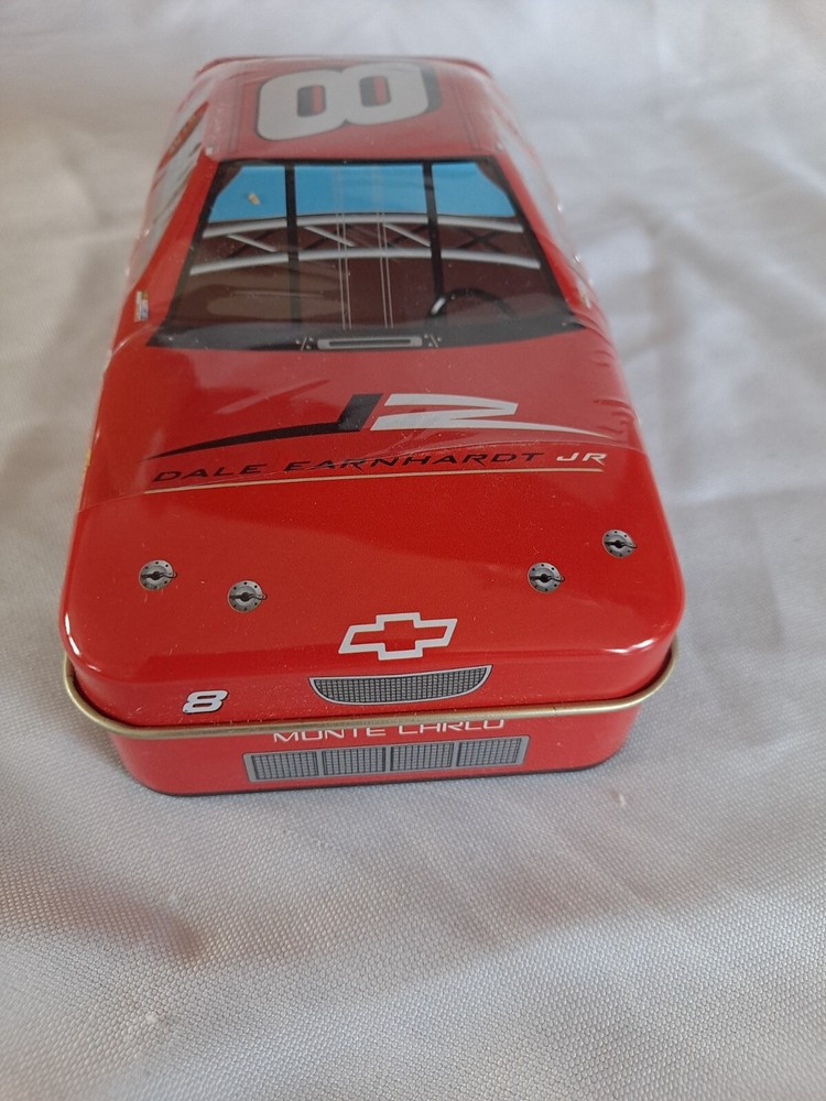 Vintage  race car  tin No. 8 DALE EARNHARDT JR balmers Tin NASCAR 60037 NEW