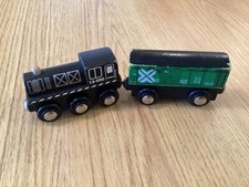 Imaginarium Magnetic Train Engine Number 13-090 w/ Cargo Car Lot of 2 pieces