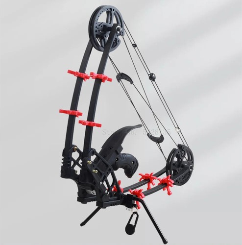 Outdoor Hunting Bow and Arrow Shooting Mini Compound Bow Professional 45 Lbs - Picture 11 of 17