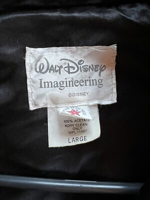 VINTAGE WALT DISNEY IMAGINEERS BOMBER JACKET FANTASIA MICKEY Size