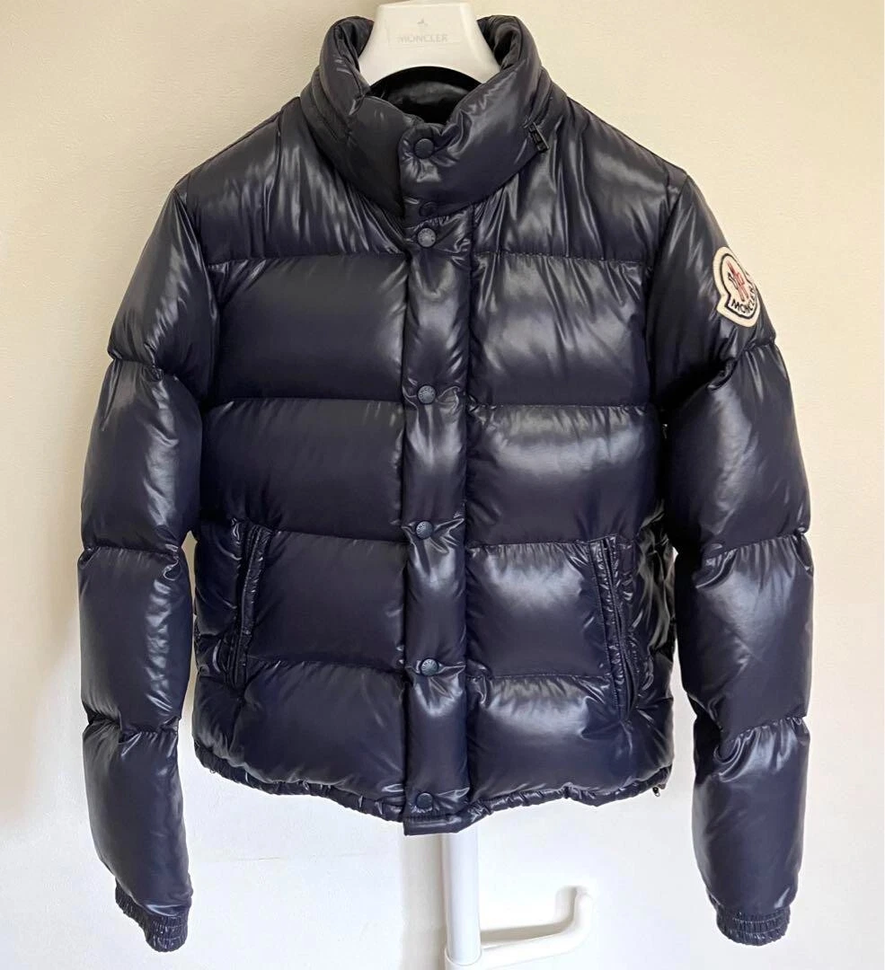 MONCLER EVEREST Down Jacket Navy Men s Size 1 Used From Japan