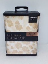 Kitsch Beauty The Satin Pillowcase LEOPARD Print Standard Size 26x19 Zip Closure