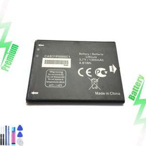 Batterie 800mAh Compatible Alcatel OT-808, Type CAB30P0000C1, TB-4X, Neuve