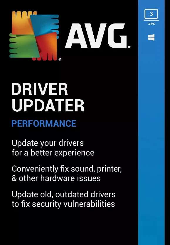 AVG Driver Updater 2025 3 Windows PC Geräte 1 Jahr (5 Minuten Lieferung)