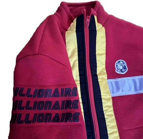 Billionaire Boys Club Jacket Men’s Medium BBC Red Windchill Sherpa Lined Jacket - Picture 13 of 16