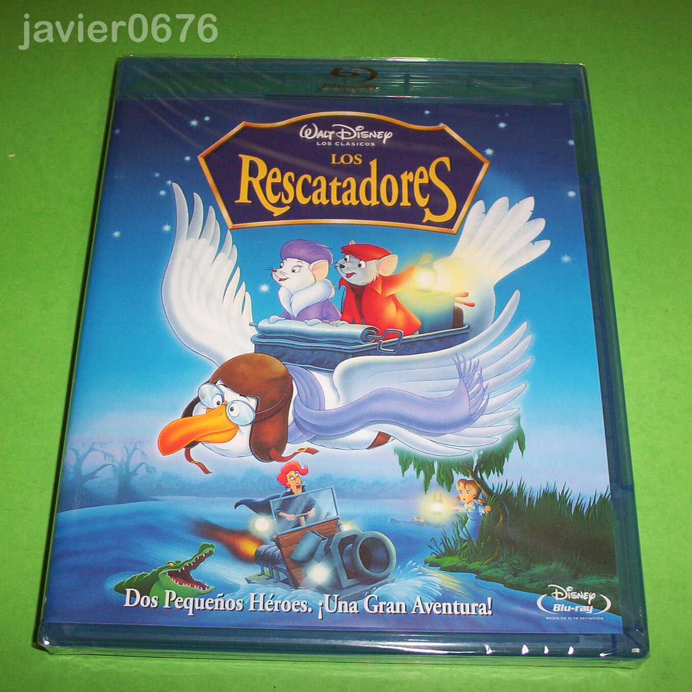 LOS RESCATADORES CLASICO DISNEY NUMERO 23 - BLU-RAY NUEVO Y PRECINTADO