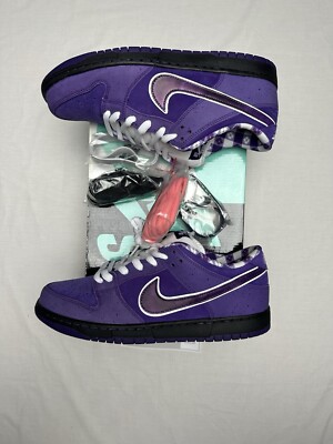 Nike Sb Dunk Low Purple Lobster Concepts 2018 45 11 US