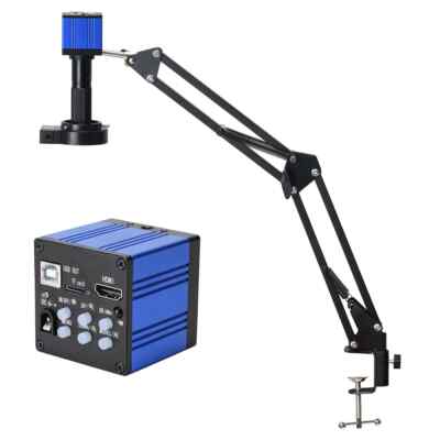 51MP 1080P FHD Digital Microscope 150X C-Mount Lens HDMI USB Microscope Camera