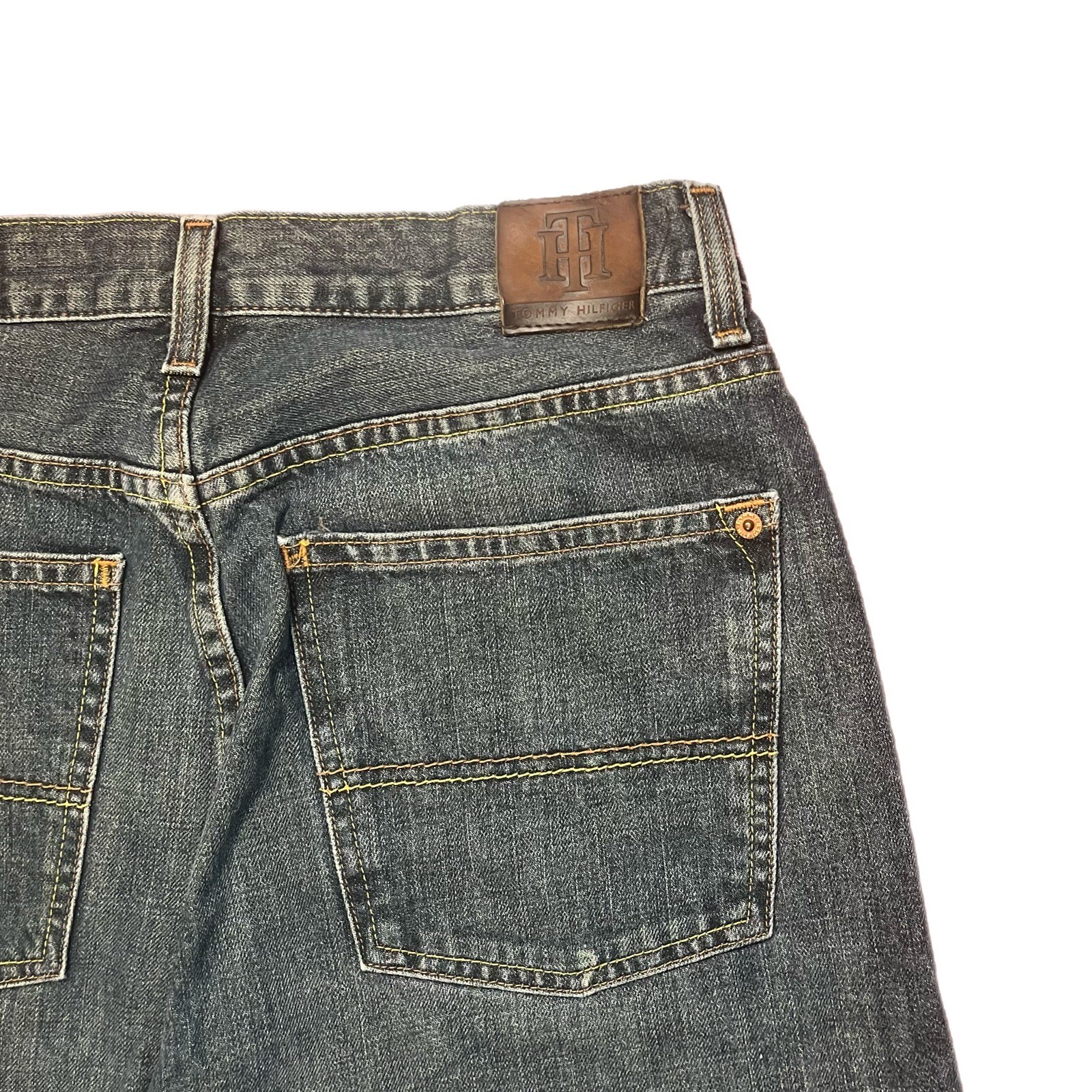 Tommy Hilfiger Jeans Relaxed Fit Mens Size 32x32 Blue Denim Pants