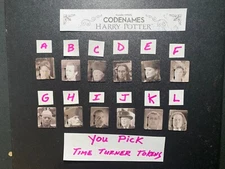 HARRY POTTER CODENAMES Time Turner Tokens YOU PICK 2018 FREE SHIPPING