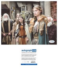 Alyssa Sutherland ‘Vikings’ Signed Autographed 8x10 Photo ‘Aslaug’ ACOA