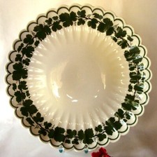 Meissen Teller Weinlaub Kuchenteller 27,1 x 27,1 cm Pfeifferzeit um 1930 /dy 002