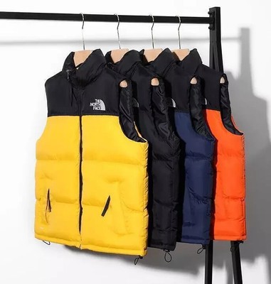 Mens the north face Himalayan Gilet Winter Warm Windbreaker Vest Quilted Jacket