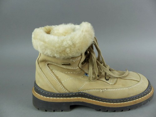 Landrover Damen Schuhe Stiefel Gr. 38 Beige Leder gefüttert Boots neuwertig (W) - Bild 13 von 14