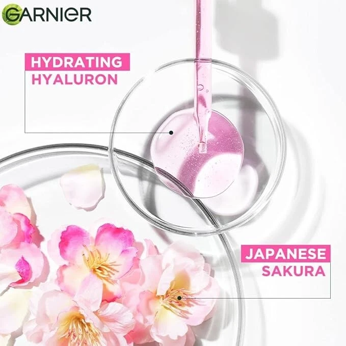 Garnier Skin Naturals, Sheet Mask, Hydrating & Increases Glow, Sakura Glow, 28g - Image 2 of 4