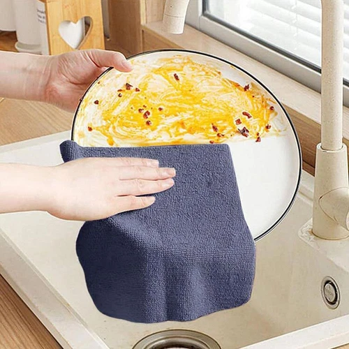 20PCS/Box Oil Dish Rags Microfiber Towel Home Cleaning Dishcloth  Kitchen Home - Picture 4 of 16