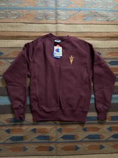 Arizona State University Sweatshirt - Champion - NWT - Unisex Size S - Maroon
